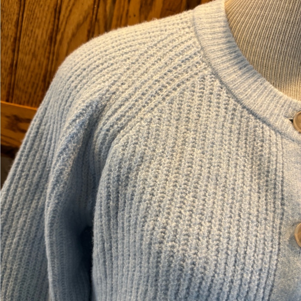 Universal Thread Sky Blue Button-Up Cardigan - image 2